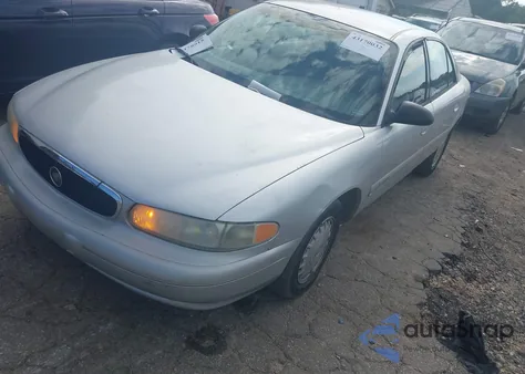 2001 Buick Century Custom z USA, uszkodzony, nr VIN 2G4WS52J611223135